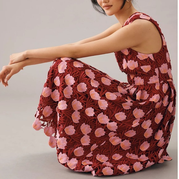 Anthropologie Maeve One-Shoulder Dress - Picture 2 of 6